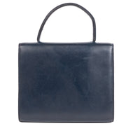 Delvaux Vintage Blue Top Handle Bag te koop bij Labellov tweedehands luxe