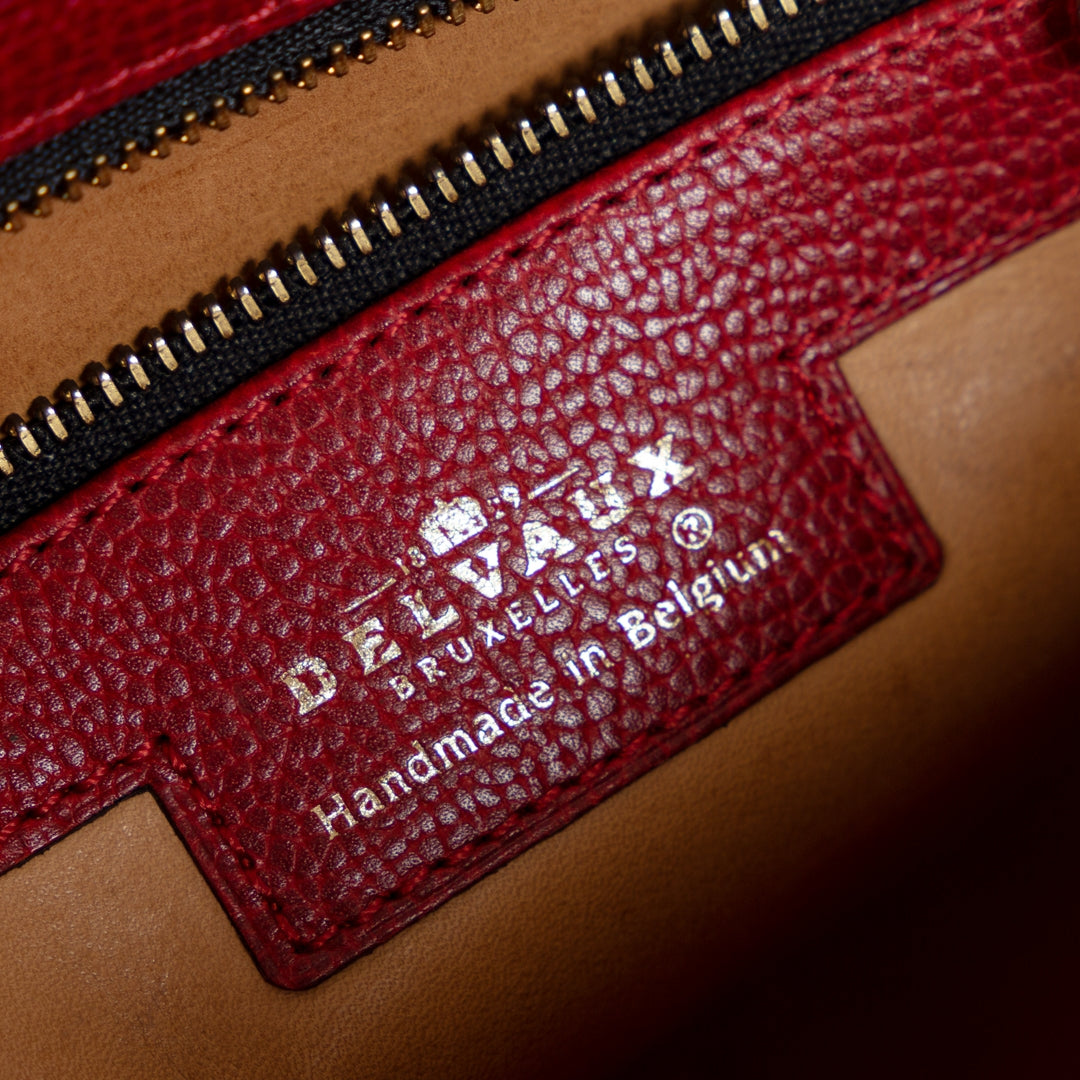 Delvaux Brillant PM Red + Strap