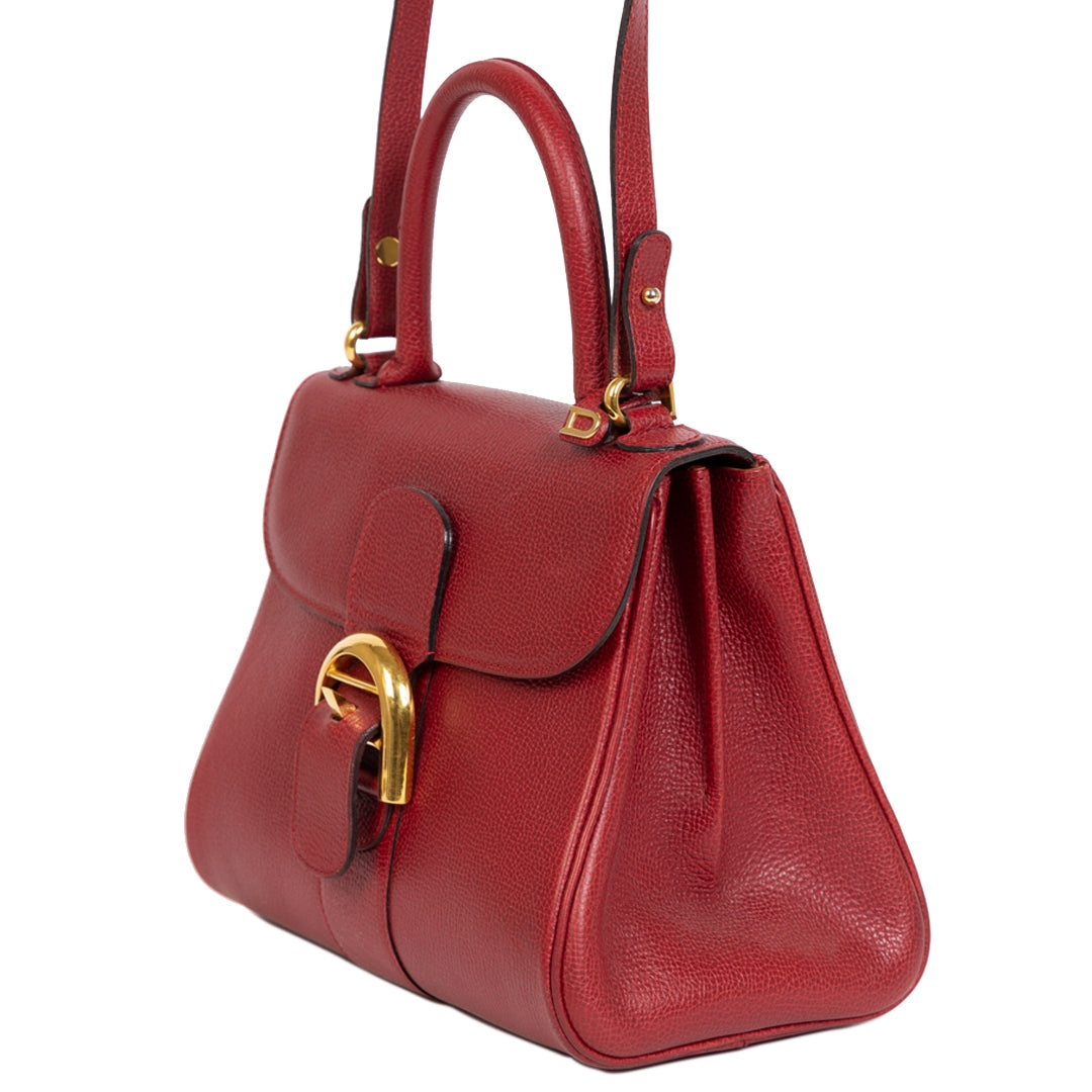 Delvaux Brillant PM Red + Strap