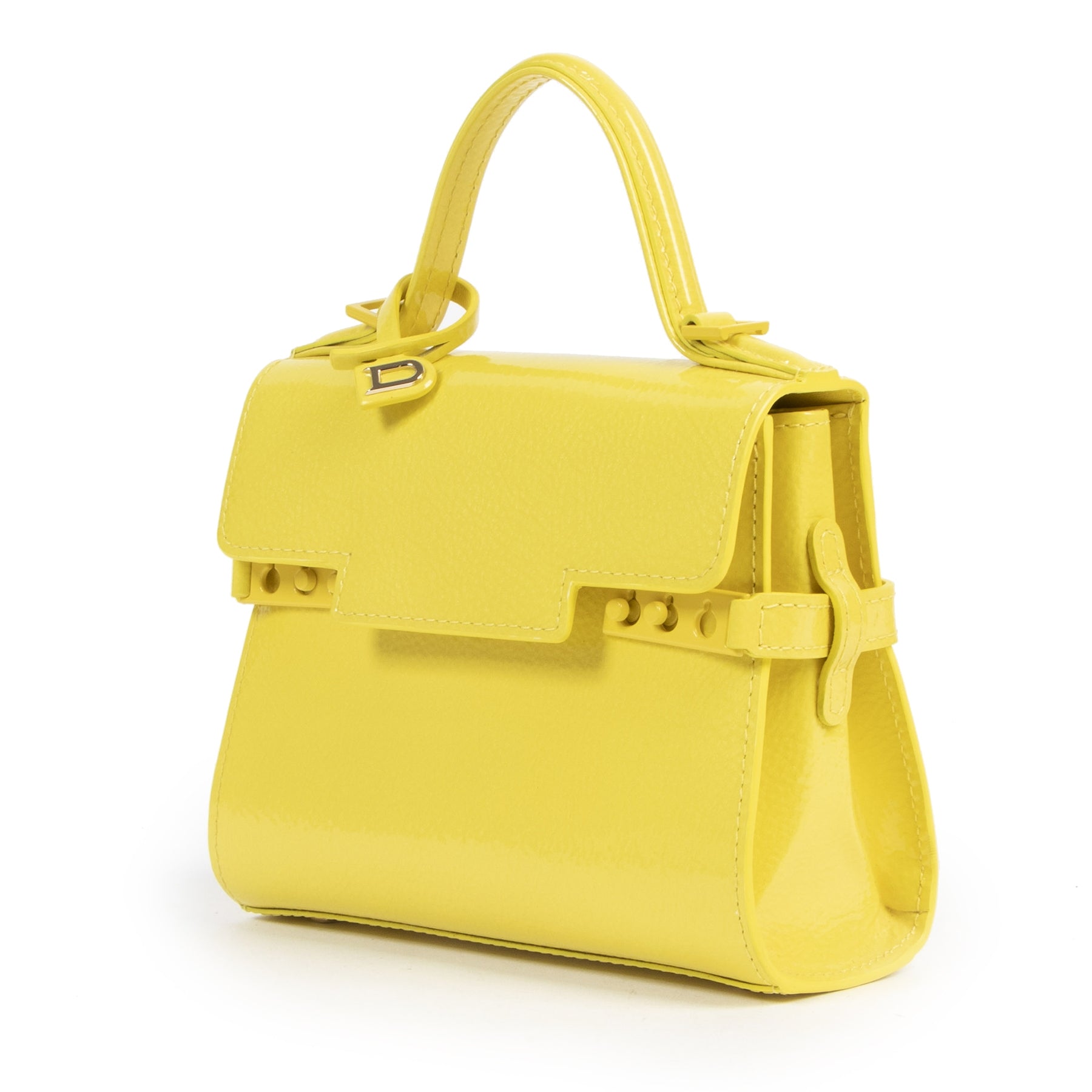 Delvaux Tempête Lilac Micro Crossbody Bag