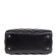 Christian Dior Lady Dior Black Calfskin Leather Bag pour le meilleur prix chez Labellov