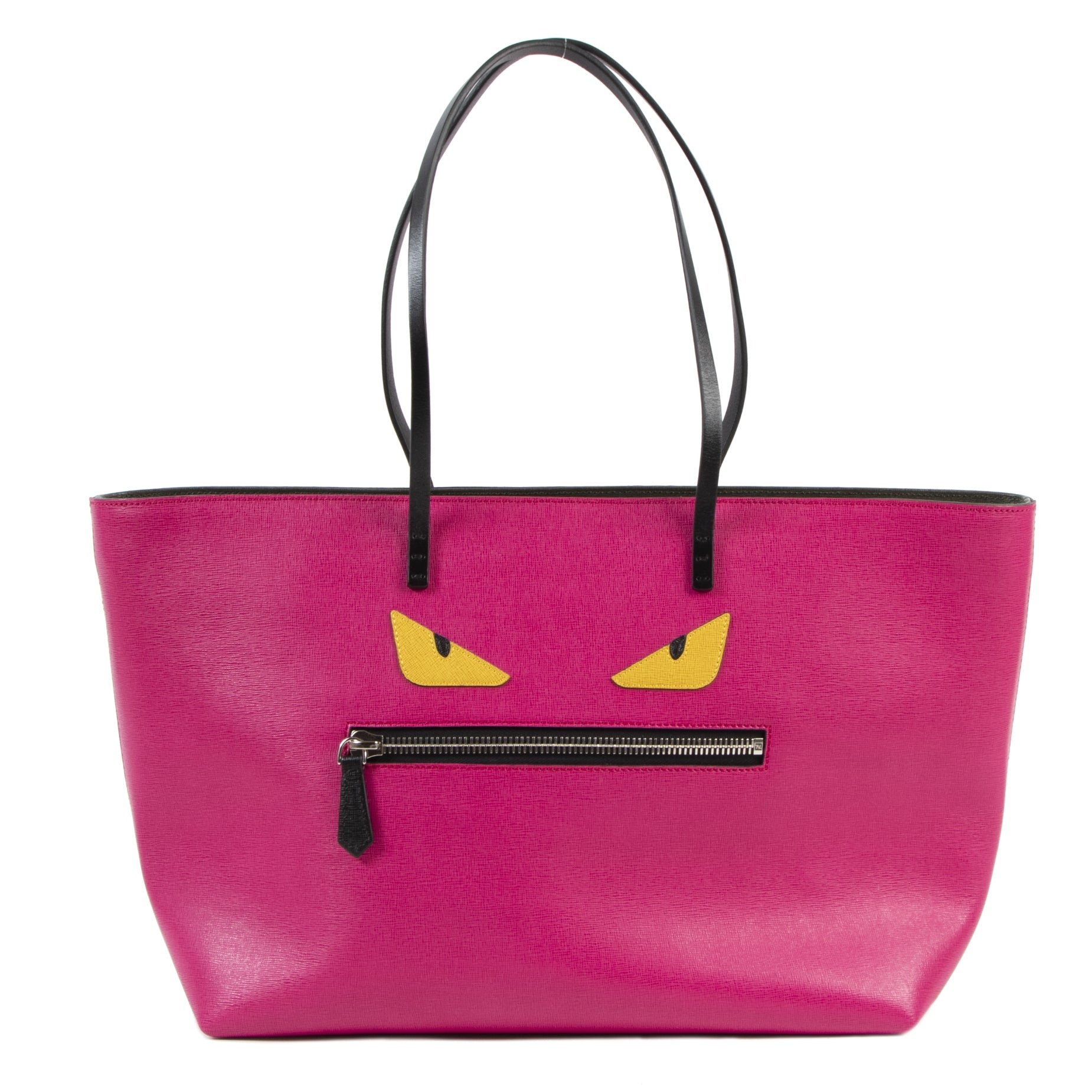 koop online Fendi Monster Eye Pink Tote
