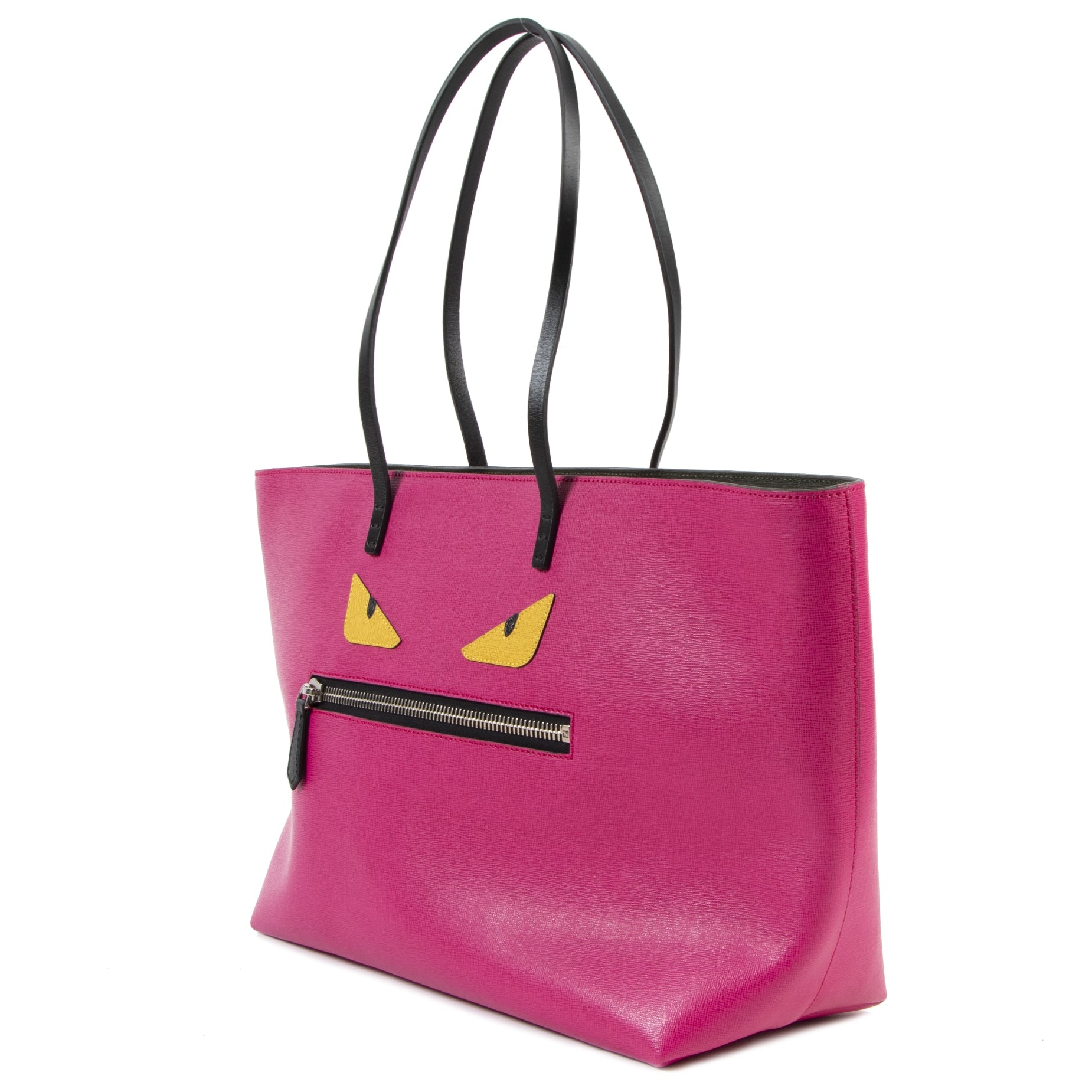 Fendi Monster Eye Pink Tote