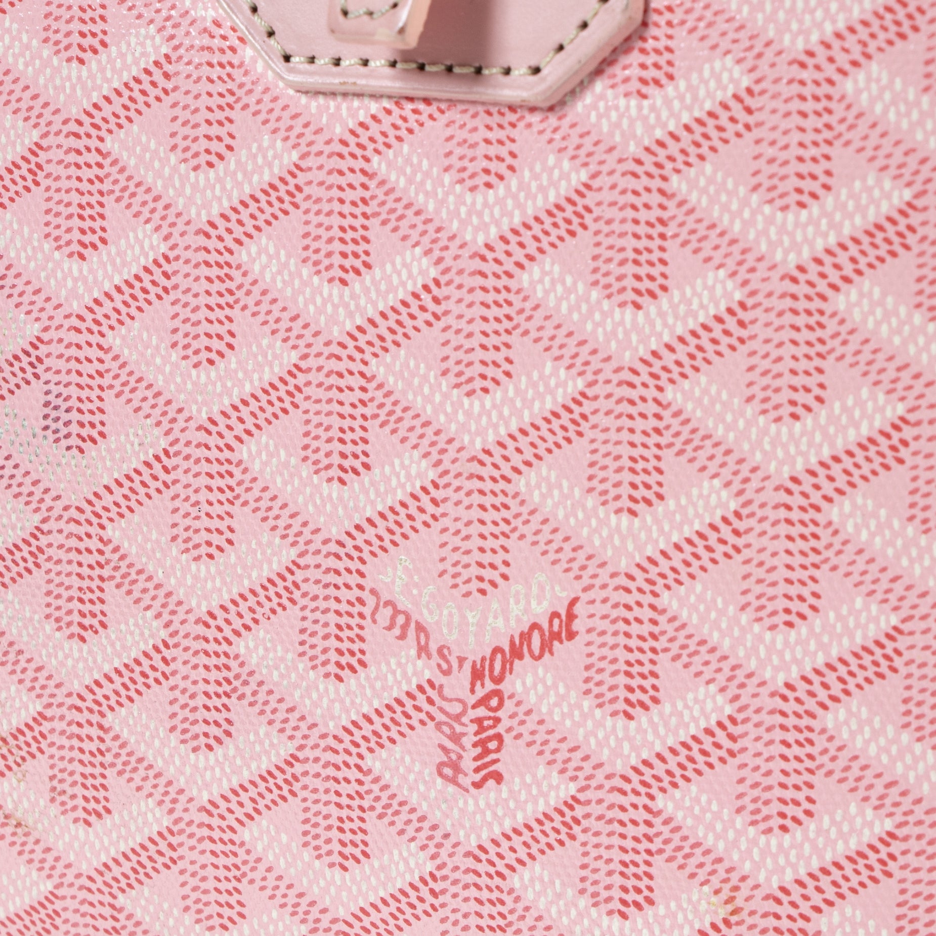 skip the waitinglist Goyard Soft Pink Marie Galante Tote
