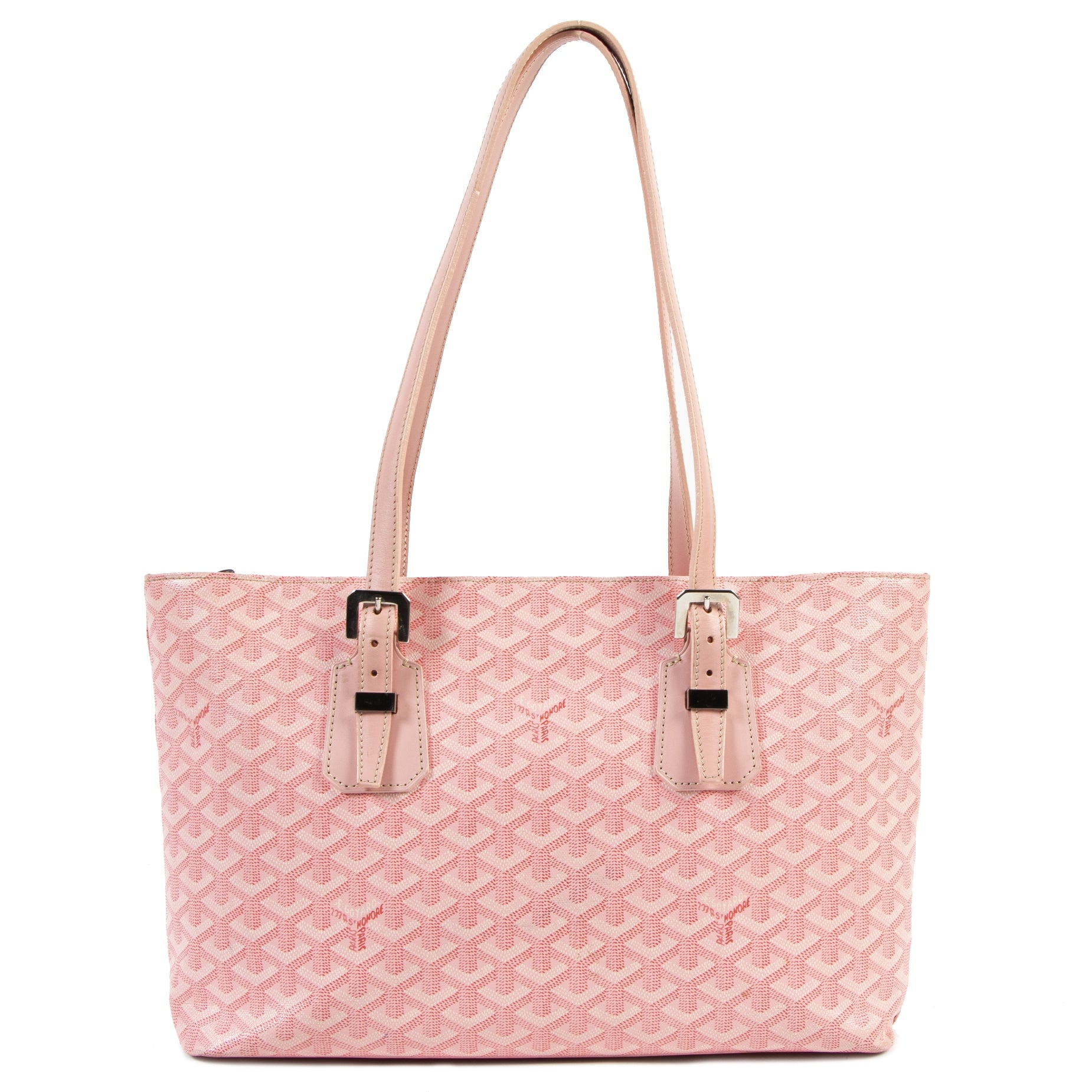 koop online tegen de beste prijs Goyard Soft Pink Marie Galante Tote