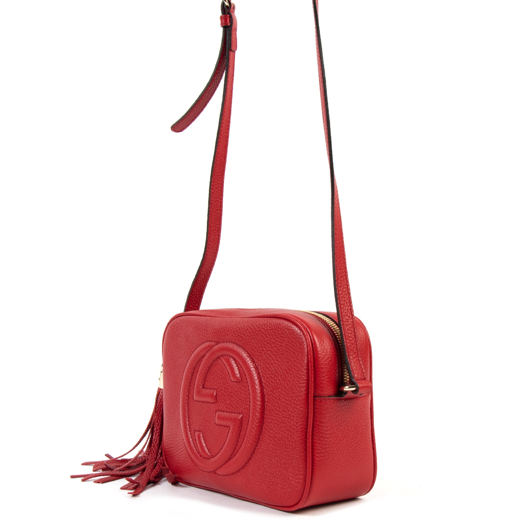 Gucci Soho Disco Red Crossbody Bag