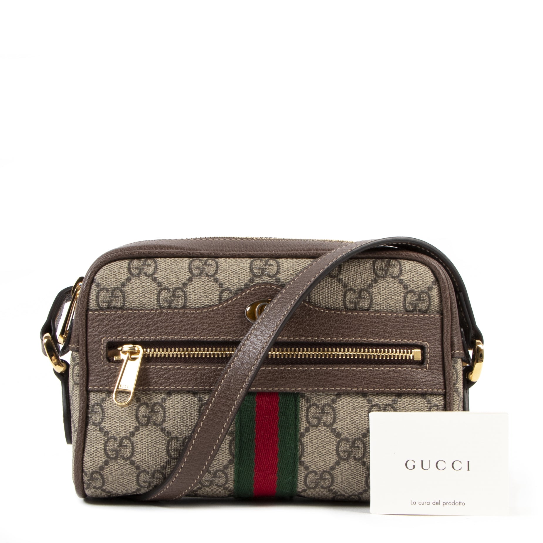 Gucci GG Supreme Ophidia Mini Bag for the best price at Labellov