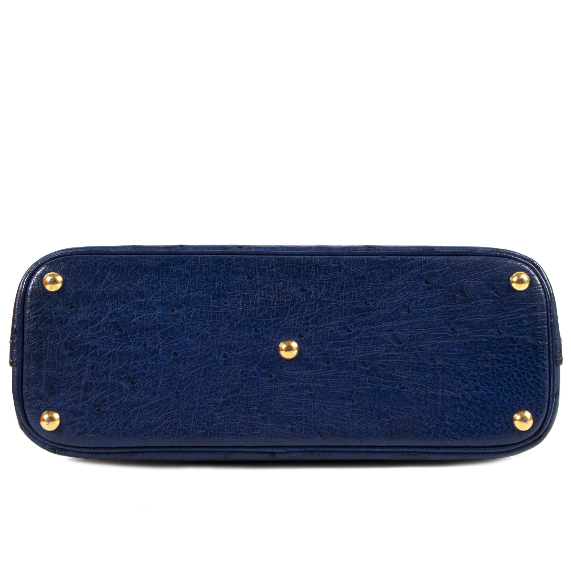 Hermès Bolide 27 Blue Ostrich + Strap pour le meilleur prix avec le bandouliere en cuir Autruche