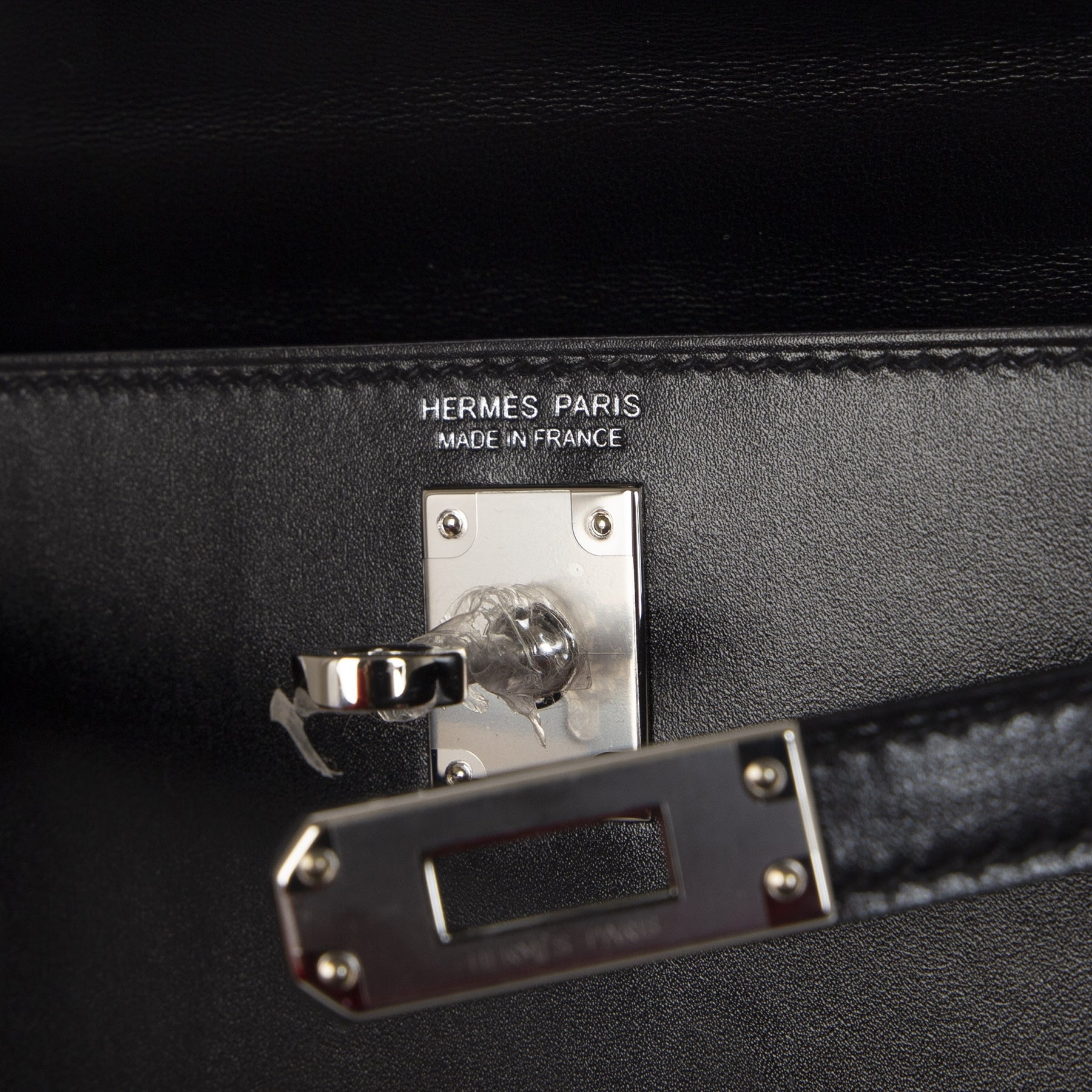 Hermès Kelly II Mini Black Box Calf PHW kopen en verkopen aan de beste prijs online