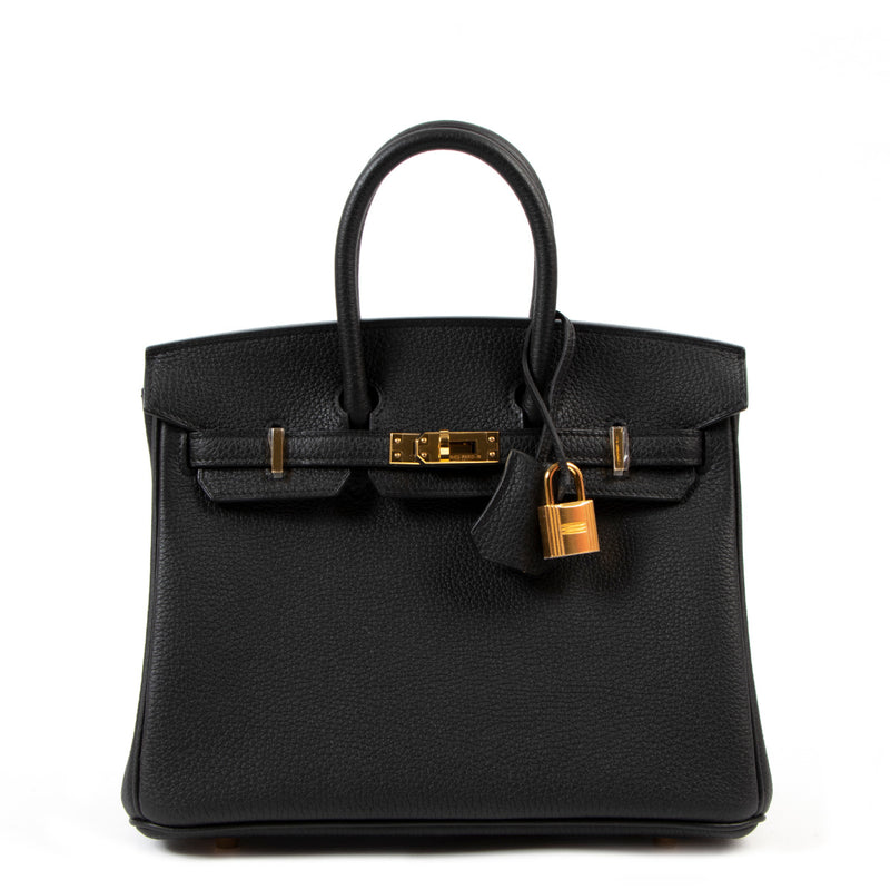 Hermès Birkin 25 Black Togo GHW