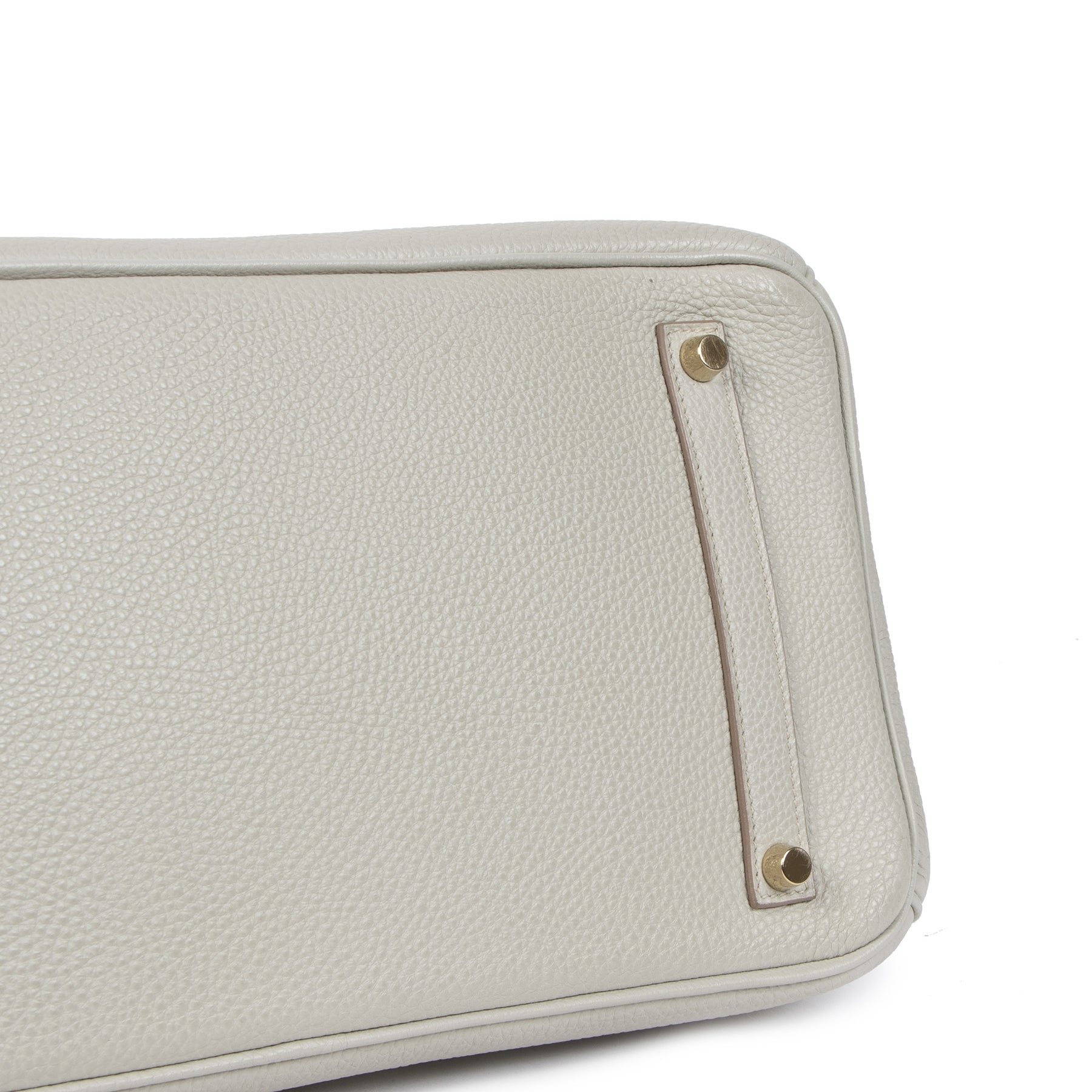 Hermès Birkin 35 Gris Perle Togo GHW