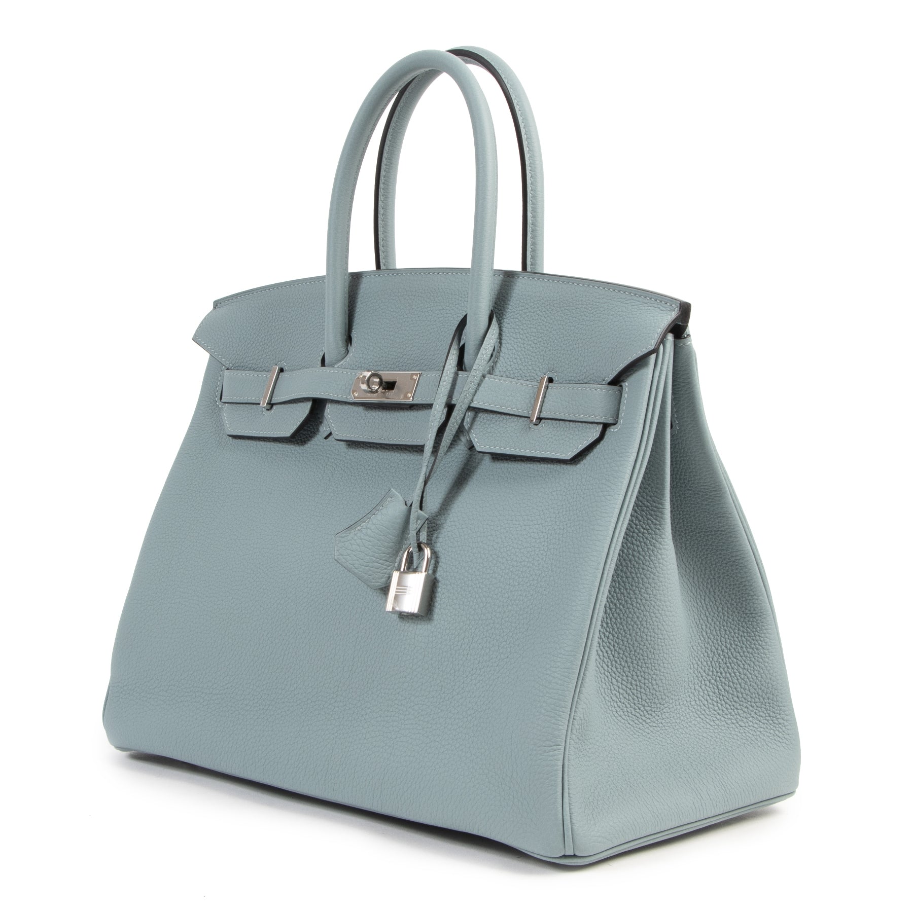shop safe online Hermès Birkin 35 Ciel Togo PHW