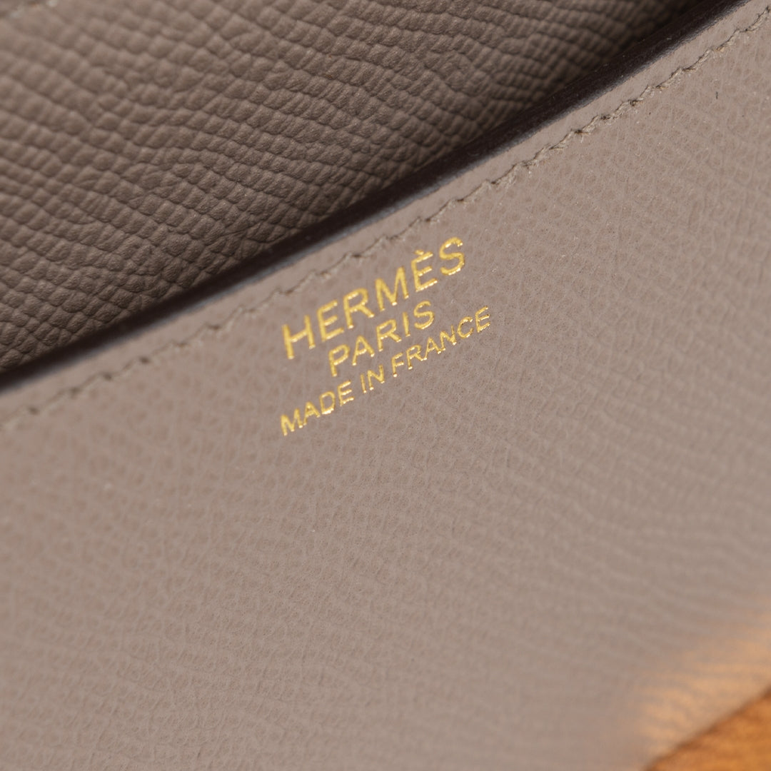 Hermes Constance 24 Gris Asphalte Epsom RGHW