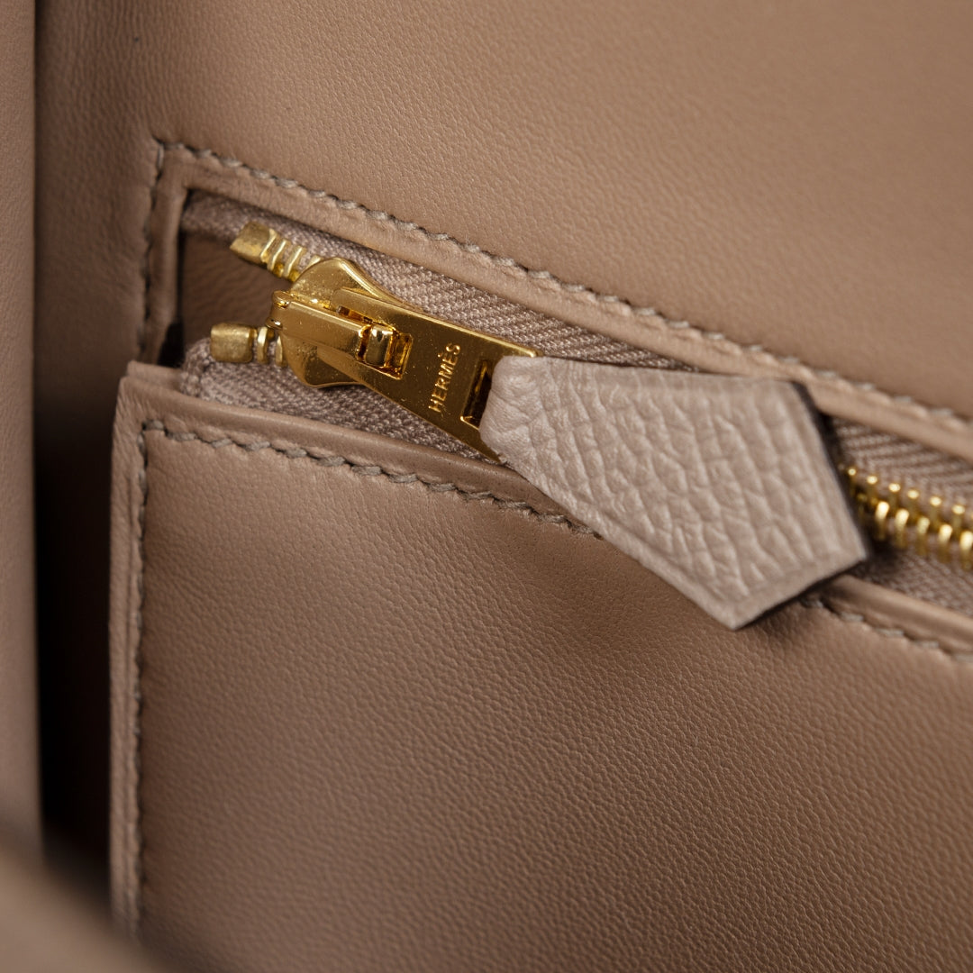 Hermes Constance 24 Gris Asphalte Epsom RGHW