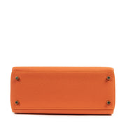Hermès Kelly Retourne 28 Togo Feu GHW for sale online at Labellov secondhand luxury