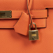 Are you looking for an authentic Hermès Kelly Retourne 28 Togo Feu GHW