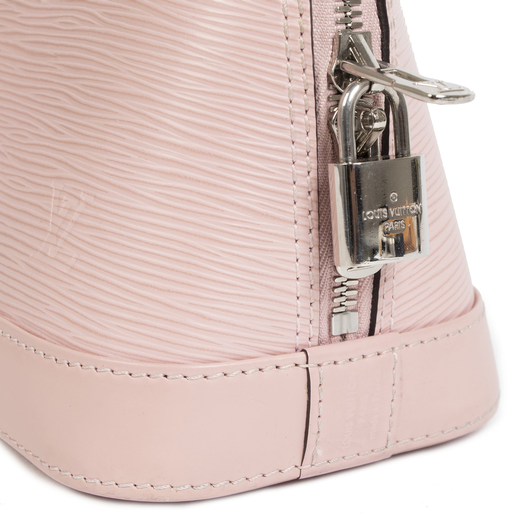 Louis Vuitton Alma BB Rose Ballerine Epi Leather