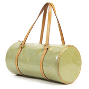 Shop at Labellov secondhand luxury brand Louis Vuitton Green patent Leather Bedford at te right price online safe and secure authentic