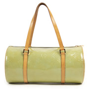 Koop authentieke tweedehand Louis Vuitton Green patent Leather Shoulder bag aan de juiste prijs bij Labellov luxe merken in Antwerpen online in alle veiligheid