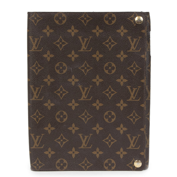 Louis Vuitton iPad ケース イニシャル入り Louis Vuitton Monogram Leather Ipad 2 Case – Labellov