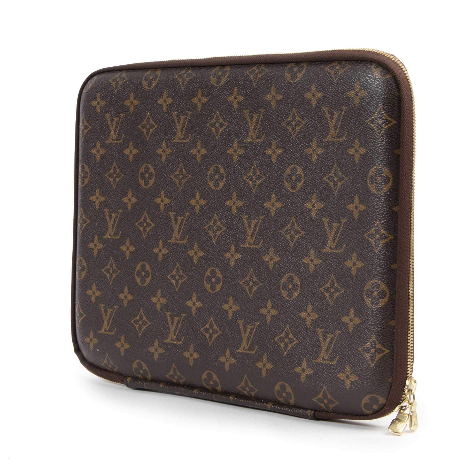 Louis Vuitton Brown Laptop Sleeve Monogram 13 inch