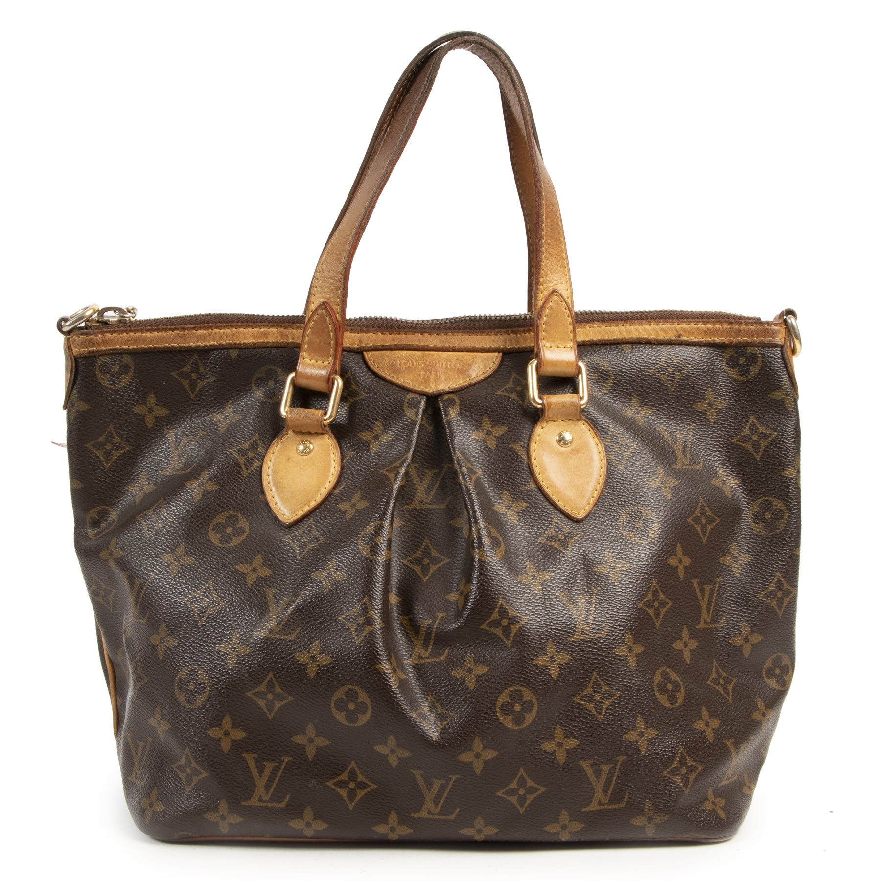 Buy secondhand authentic Louis Vuitton Palermo Shoulder Bag at Labellov Luxury pre owed bags in Antwerp Belgium