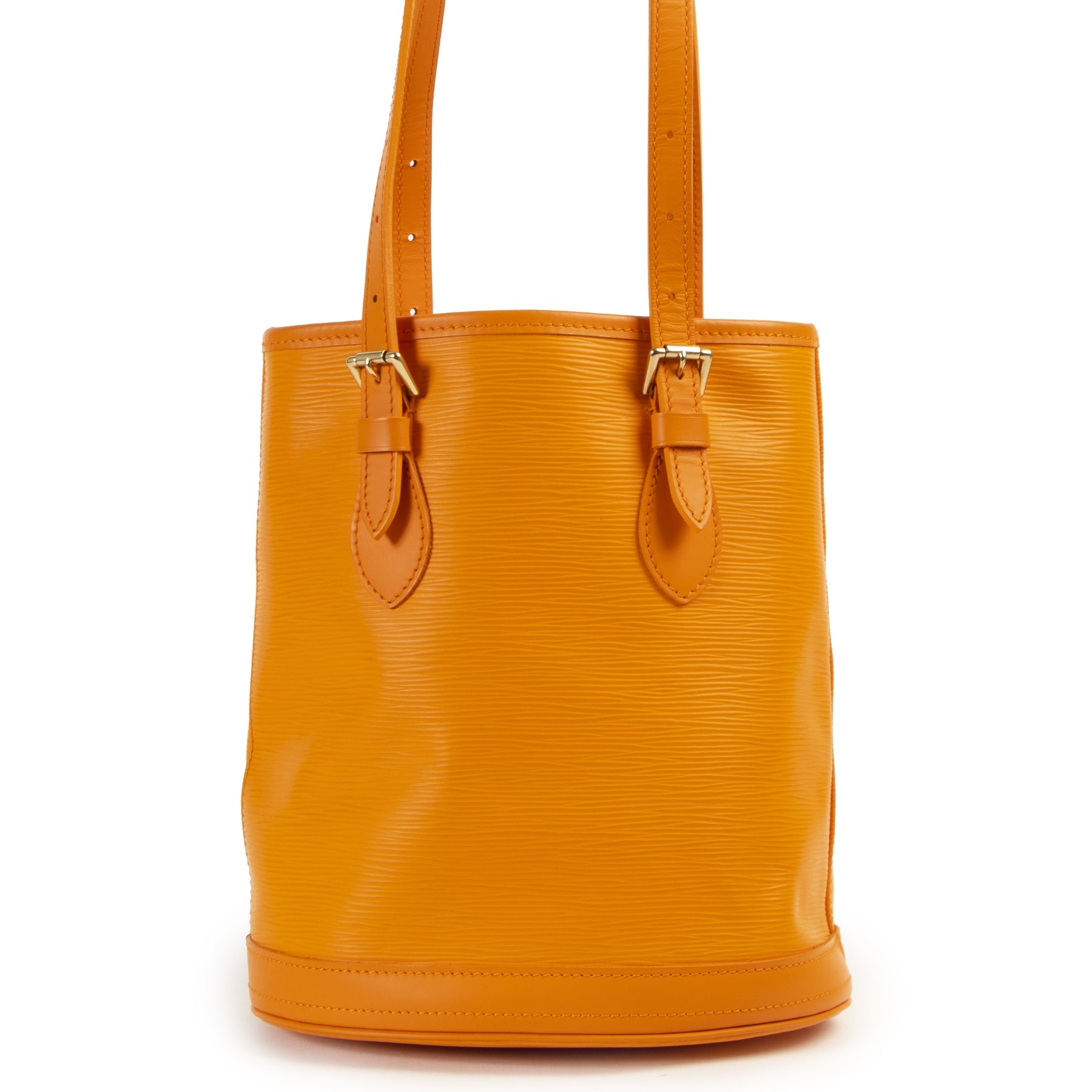 Louis Vuitton Epi Petit Bucket Mandarin Bucket Bag