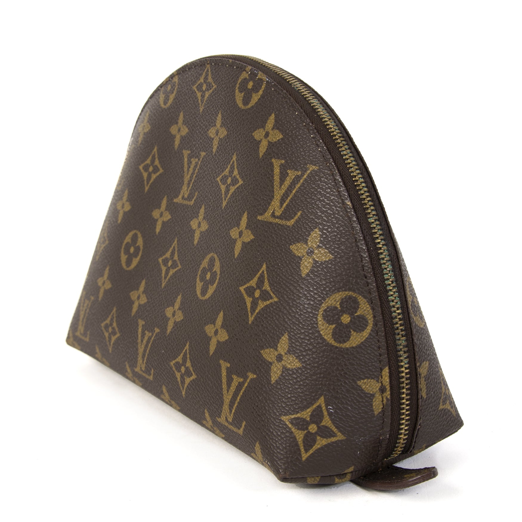 Authentieke Tweedehands Louis Vuitton Monogram Cosmetic Pouch juiste prijs veilig online shoppen luxe merken webshop winkelen Antwerpen België mode fashion