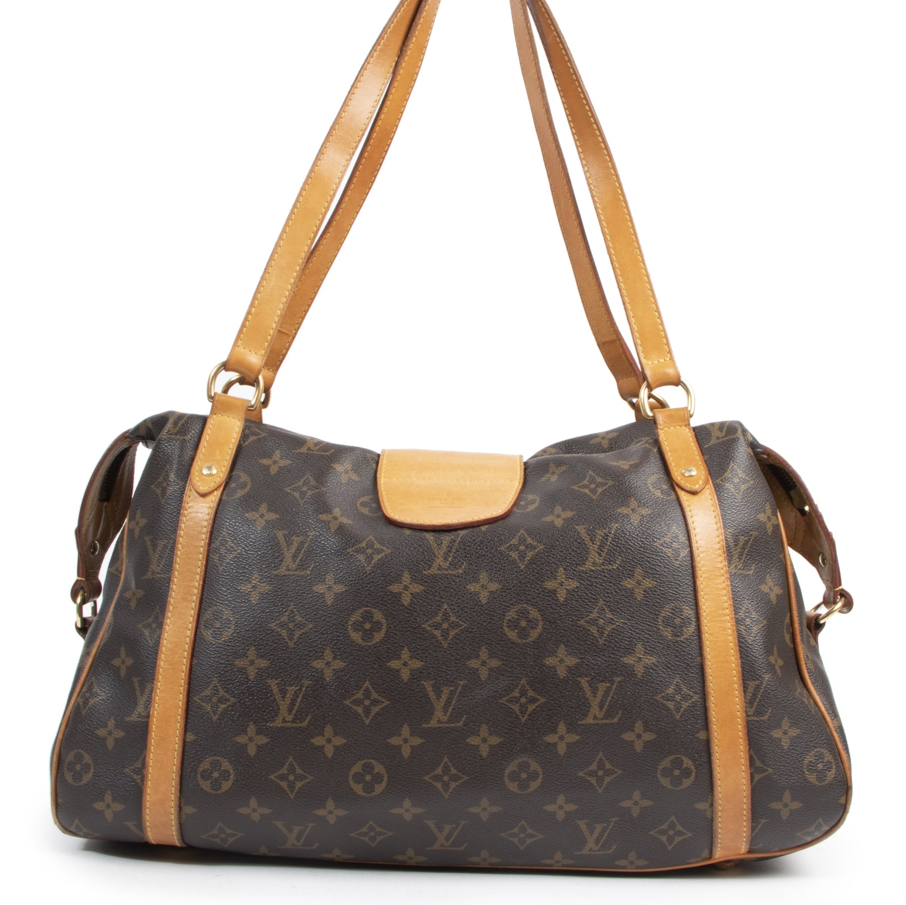 Authentieke Tweedehands Louis Vuitton Monogram Stresa GM Bag juiste prijs veilig online shoppen luxe merken webshop winkelen Antwerpen België mode fashion