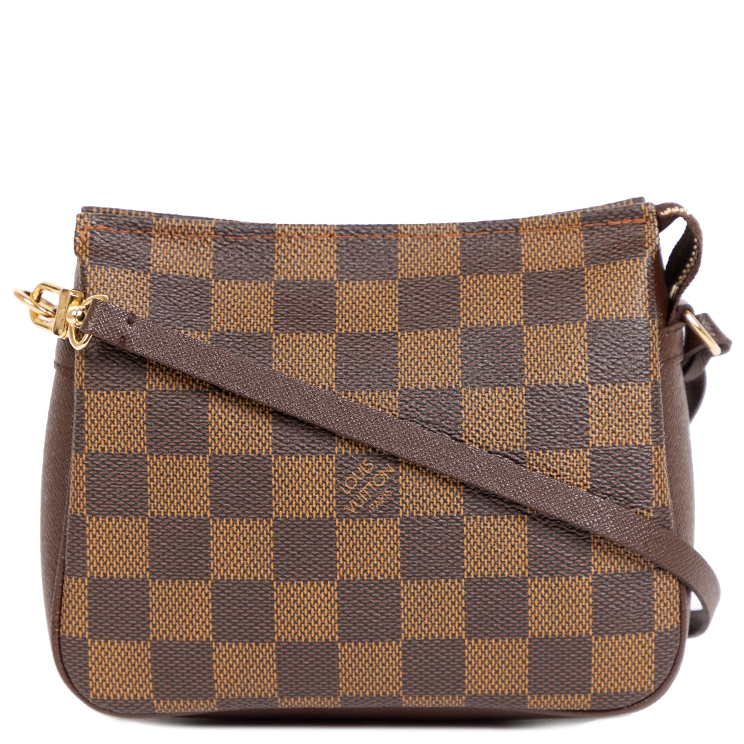 Louis Vuitton Damier Ebene Trousse Pochette te koop bij Labellov in Antwerpen