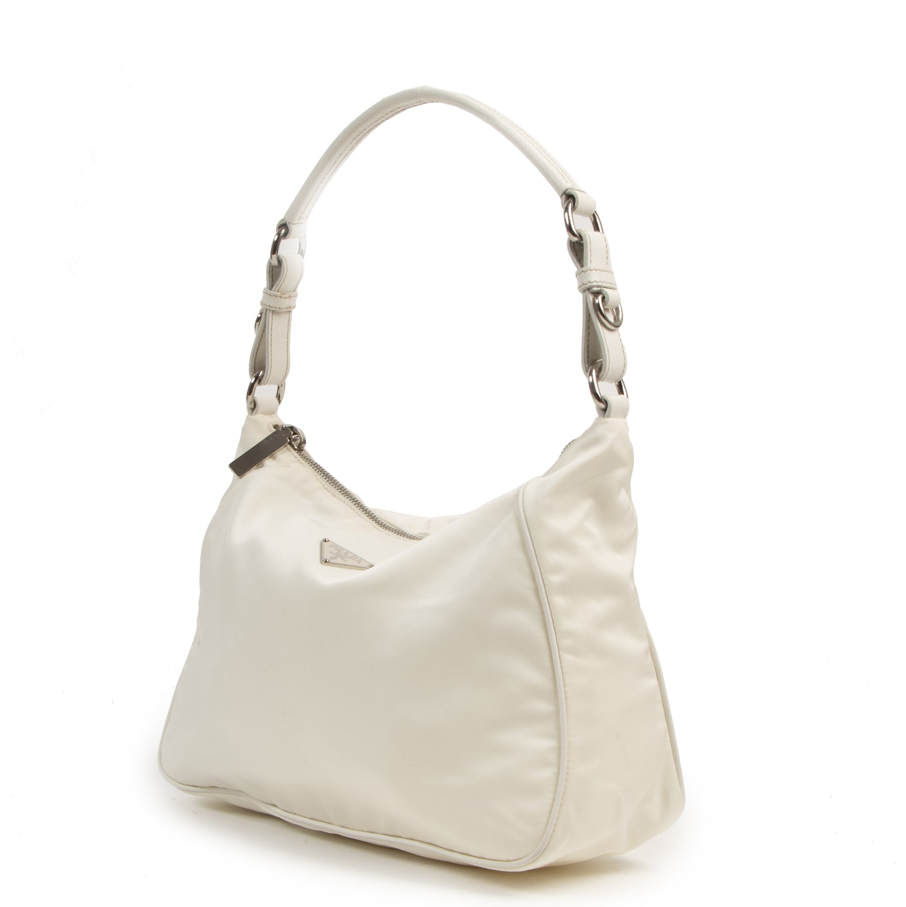 Prada White Nylon Bag