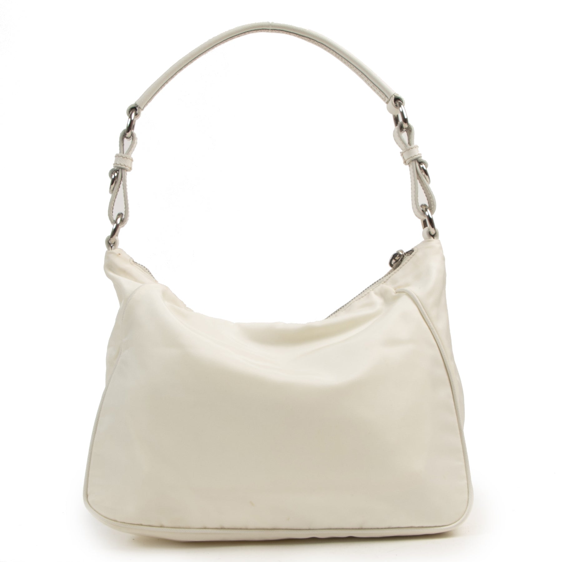 Prada White Nylon Bag