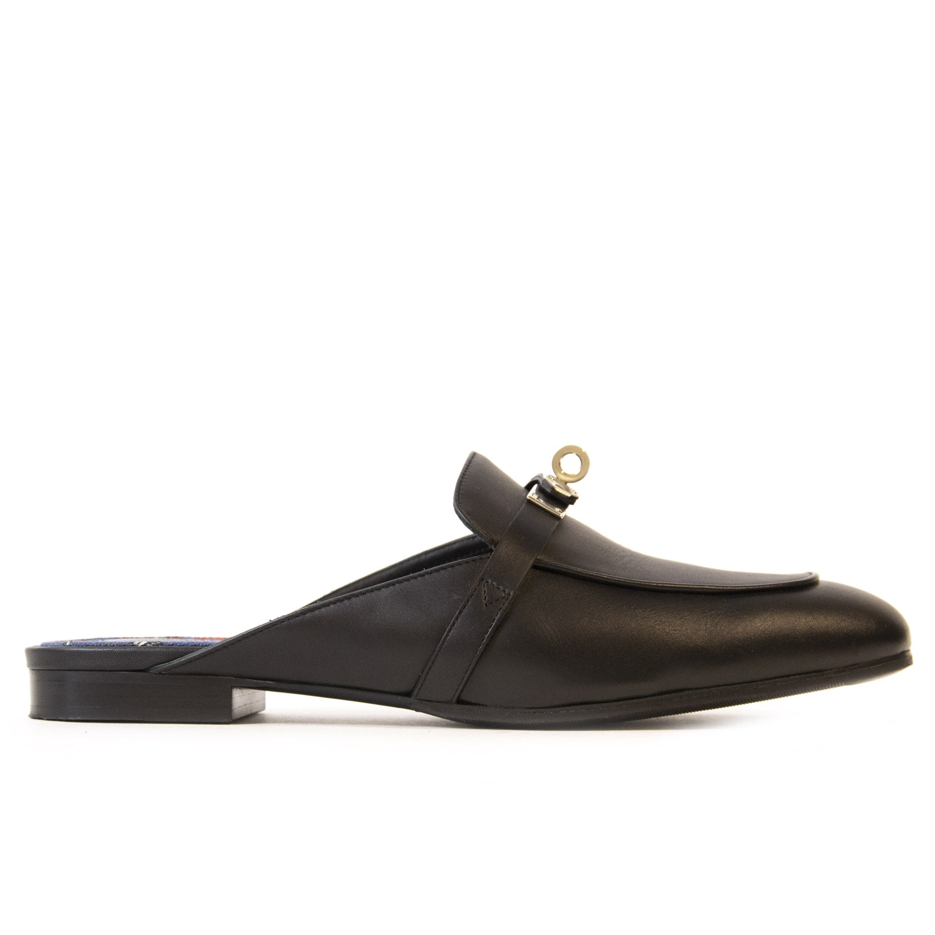 Authentic second-hand vintage Hermès Oz Mules buy online webshop LabelLOV
