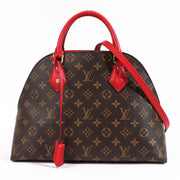 Louis Vuitton Alma B'N'B Monogram & Rubis Calfskin