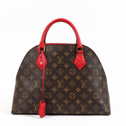 Louis Vuitton Alma B'N'B Monogram & Rubis Calfskin