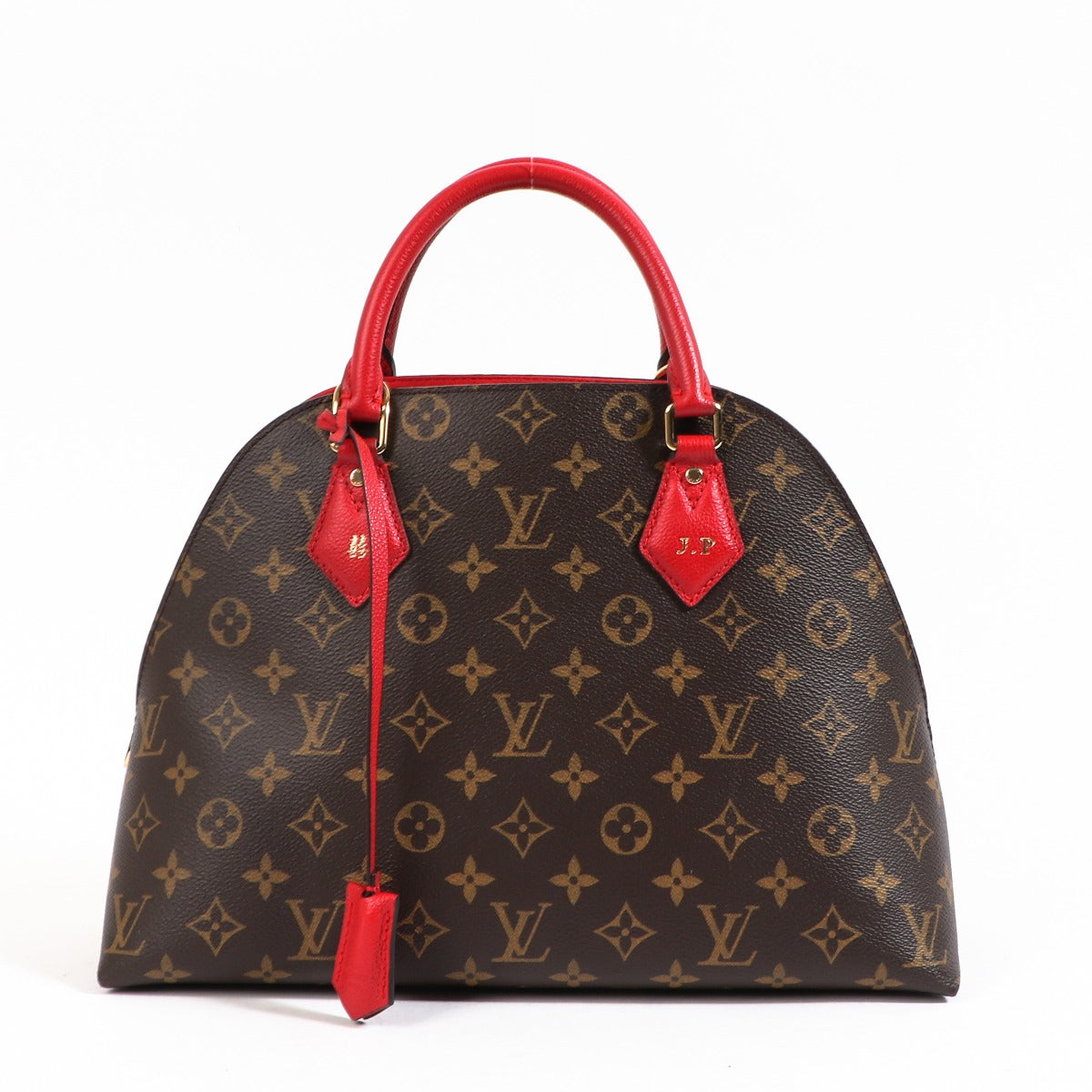 Louis Vuitton Alma B'N'B Monogram & Rubis Calfskin