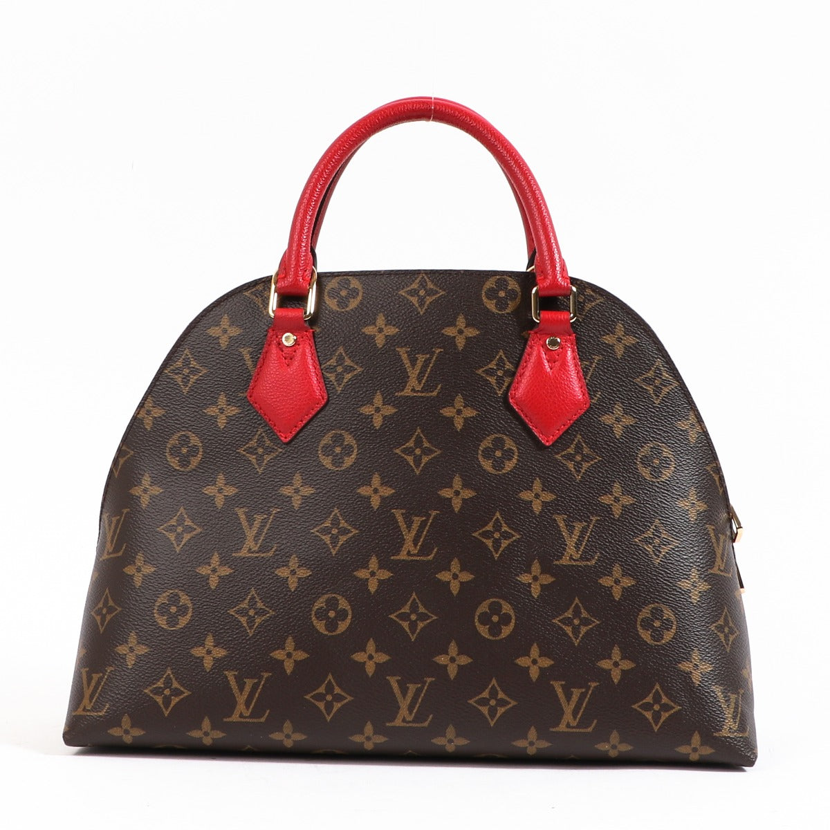 Louis Vuitton Alma B'N'B Monogram & Rubis Calfskin