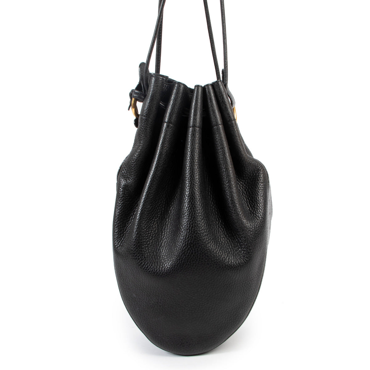 Delvaux Black Bucket Bag in good condition