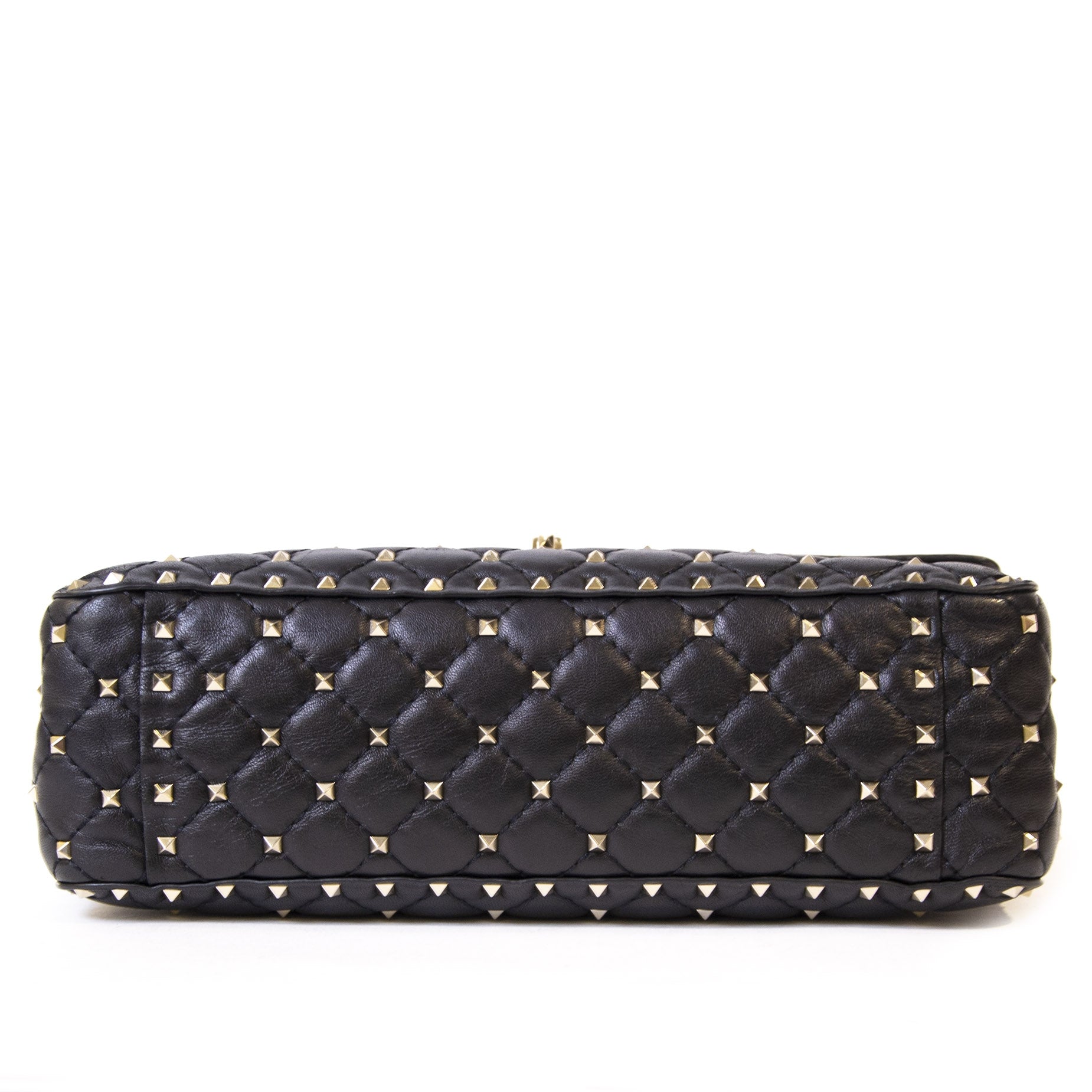 Authentieke Tweedehands Valentino The Rockstud Spike Bag juiste prijs veilig online shoppen luxe merken webshop winkelen Antwerpen België mode fashion