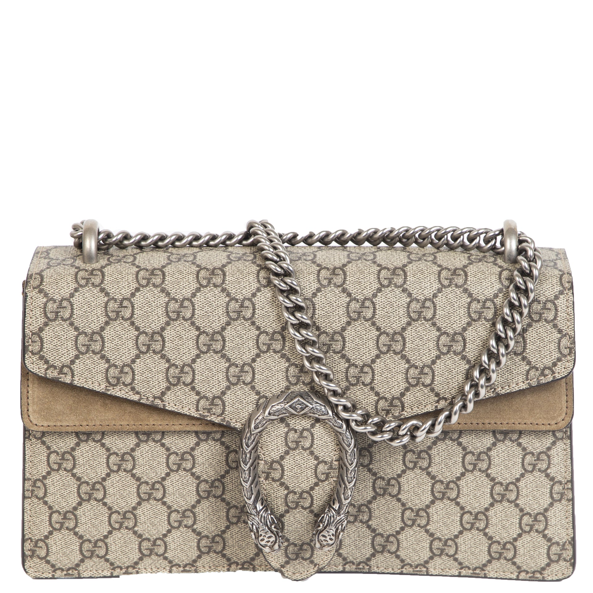 Gucci Dionysus small GG Beige Shoulder Bag