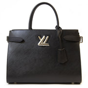 Authentieke Tweedehands Louis Vuitton Epi Twist Tote Bag juiste prijs veilig online shoppen luxe merken webshop winkelen Antwerpen België mode fashion