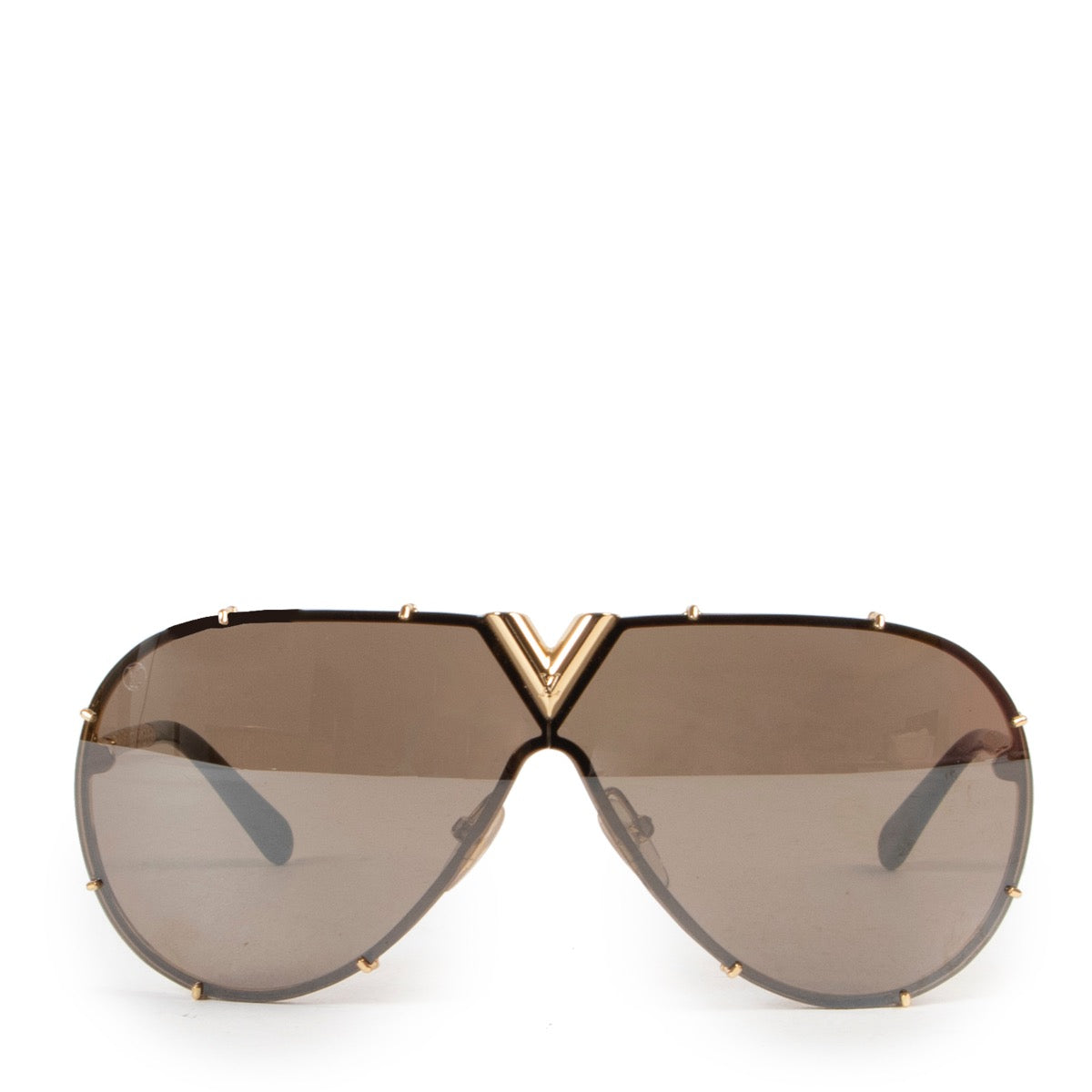 Louis Vuitton Brown Glasses