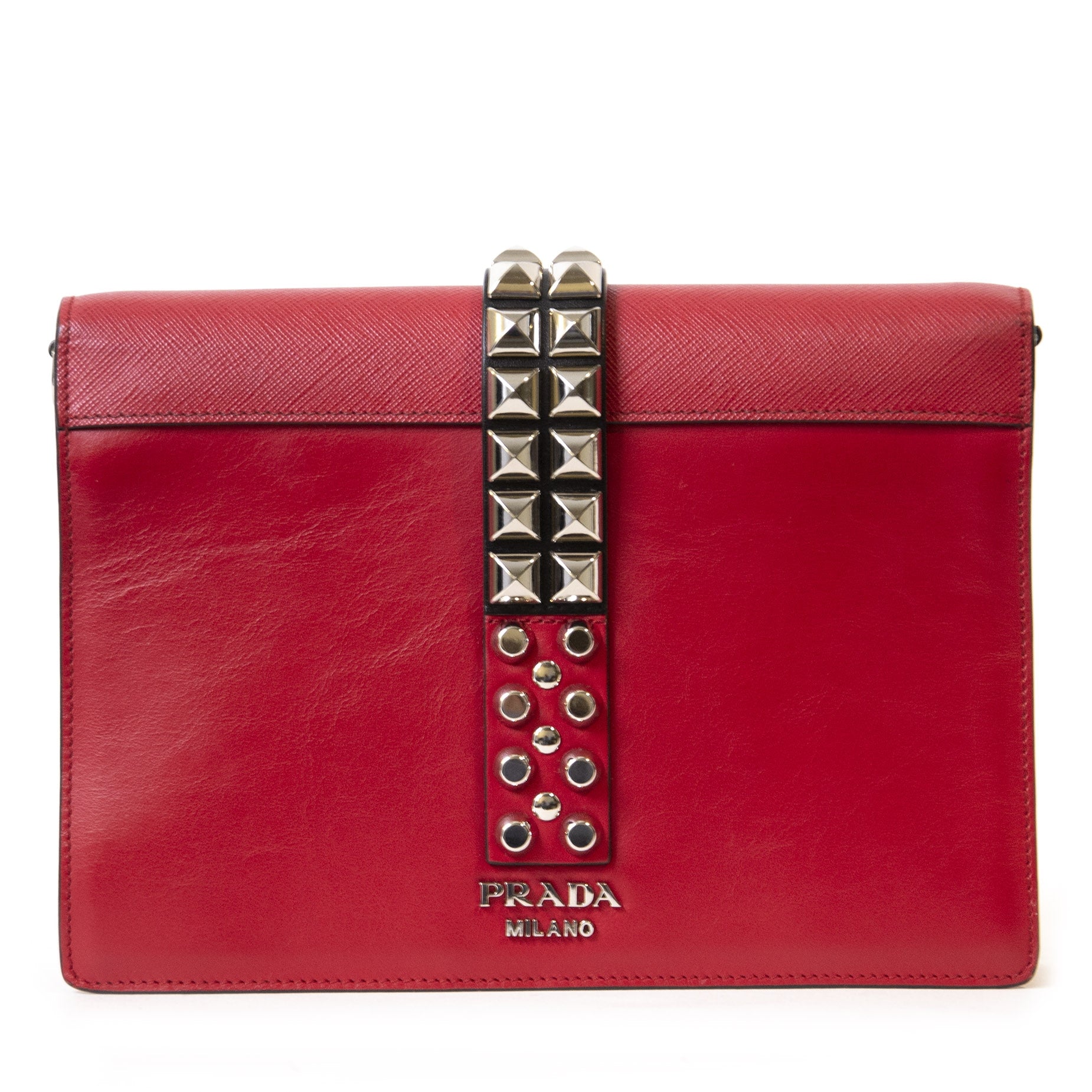 Authentieke Tweedehands Prada Elektra Small Bag juiste prijs veilig online shoppen luxe merken webshop winkelen Antwerpen België mode fashion