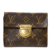 Authentieke Tweedehands Louis Vuitton Monogram Joey Wallet juiste prijs veilig online shoppen luxe merken webshop winkelen Antwerpen België mode fashion