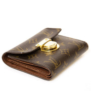 Authentieke Tweedehands Louis Vuitton Monogram Joey Wallet juiste prijs veilig online shoppen luxe merken webshop winkelen Antwerpen België mode fashion