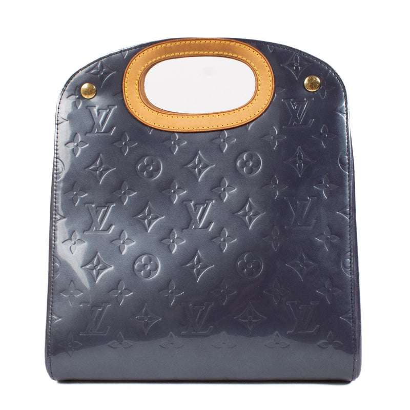 Shop safe online at Labellov in Antwerp, Brussels and Knokke this 100% authentic second hand Louis Vuitton Blue Galactic Monogram Vernis Maple Drive Top Handle. Veilig online tweedehands authentieke Louis Vuitton Blue Galactic Monogram Vernis Maple Driv