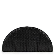 Buy an authentic second hand Bottega Veneta Black Leather Intrecciato Clutch in very good condition at Labellov.