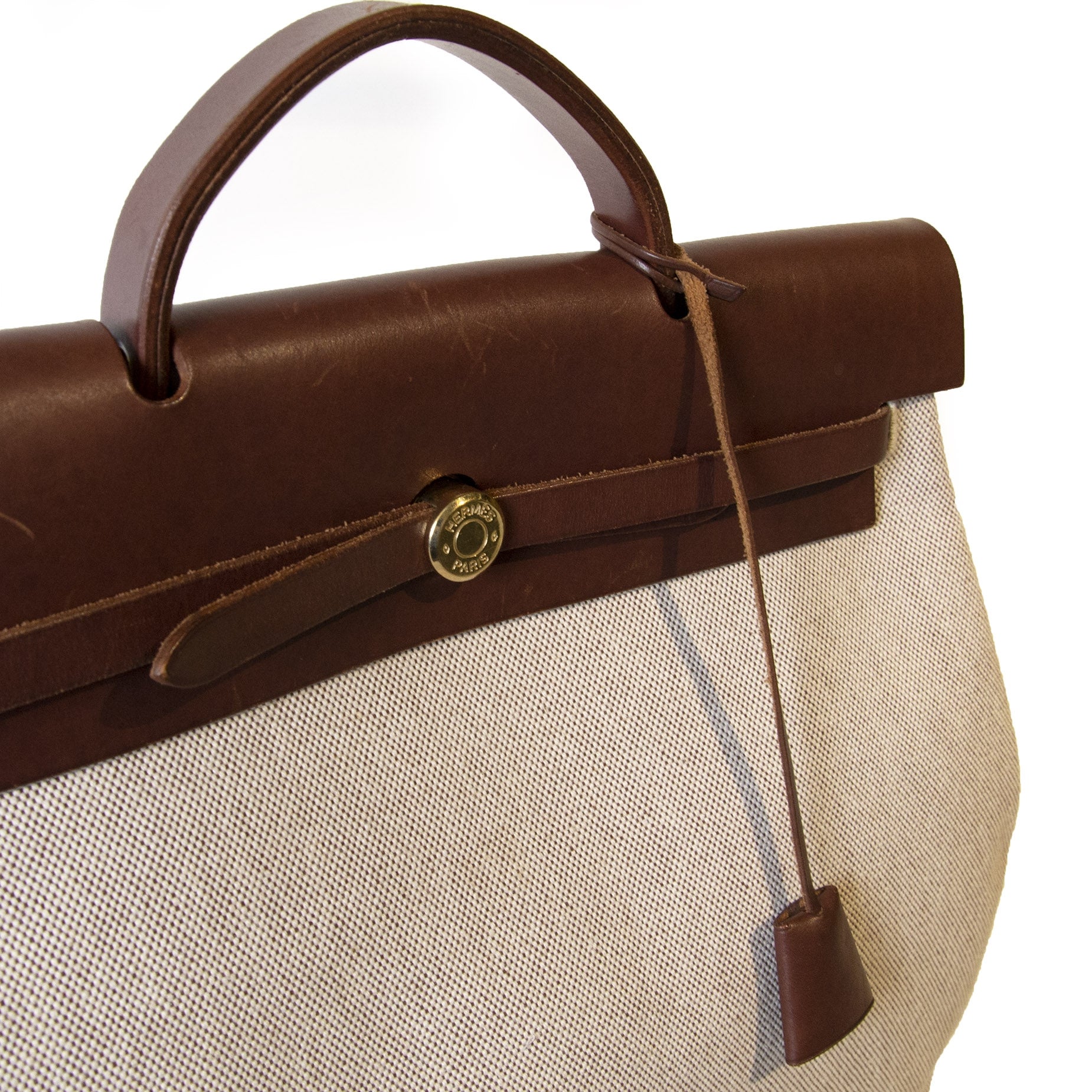 Hermès Beige & Brown Herbag