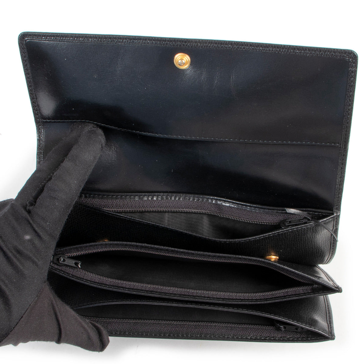 Pochette noire Loewe