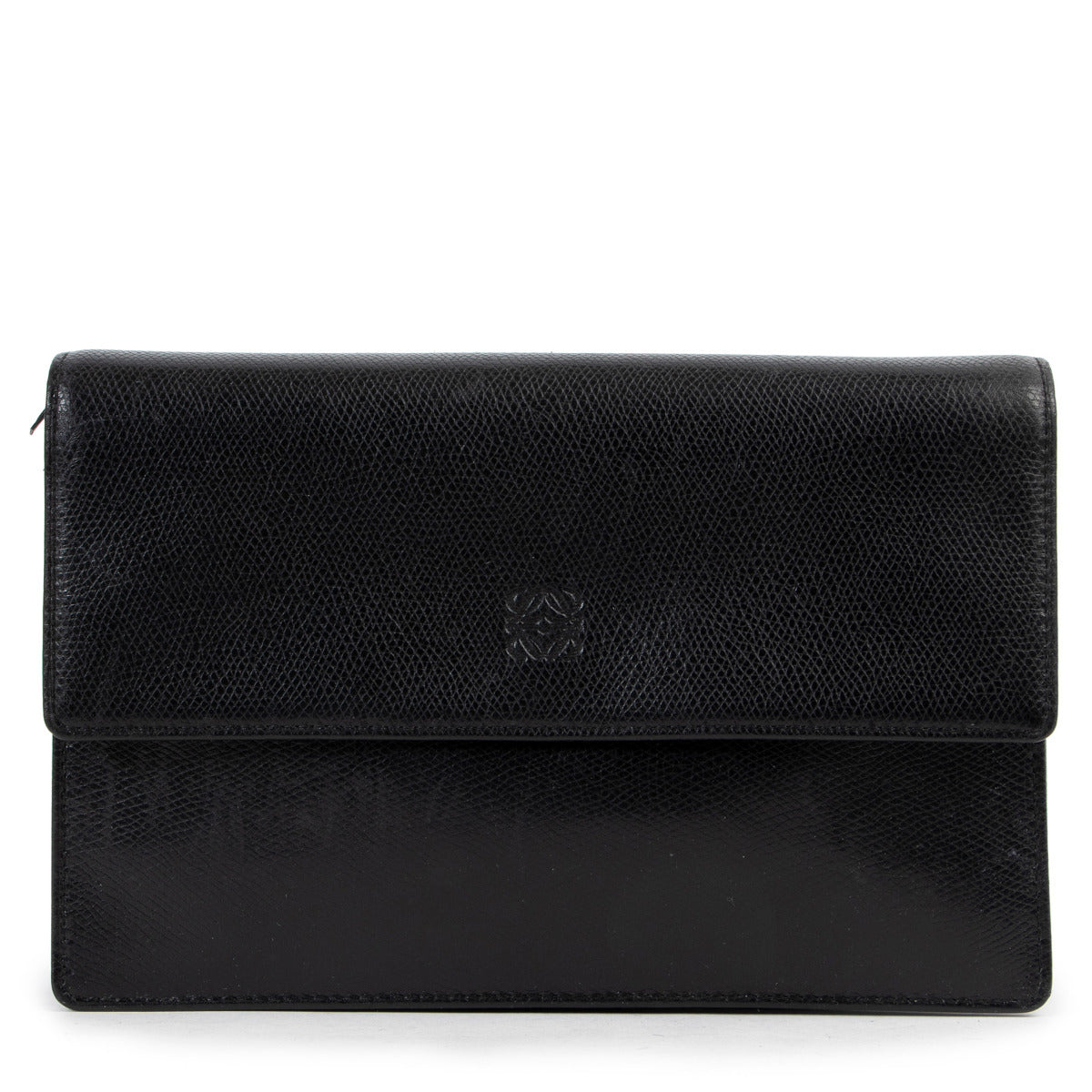 Pochette noire Loewe